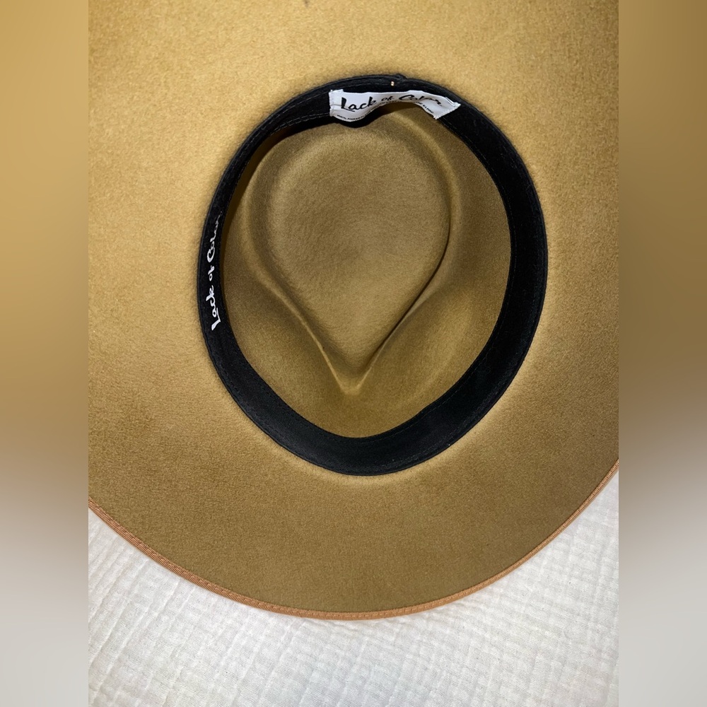 SOLD - Lack of Color Teak Rancher Wool Felt Fedora Hat - Picture 11 of 16